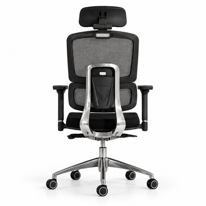Chaise AVA noire, vue arrière