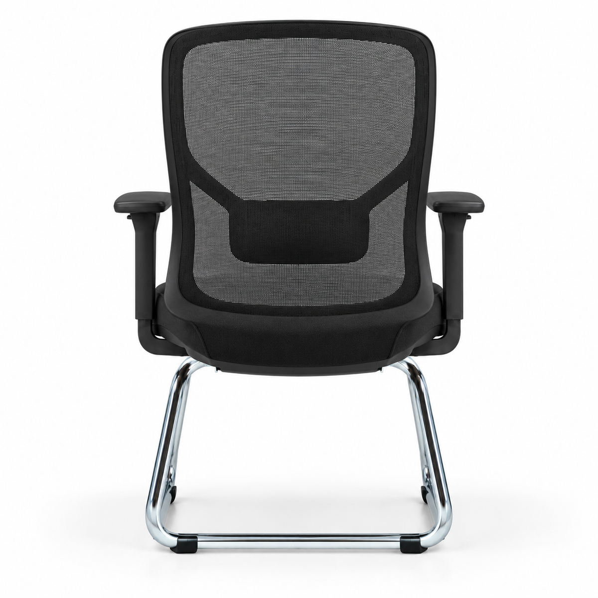 Chaise Apple luge noir – vue de arrière