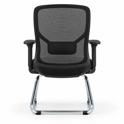 Chaise Apple luge noir – vue de arrière