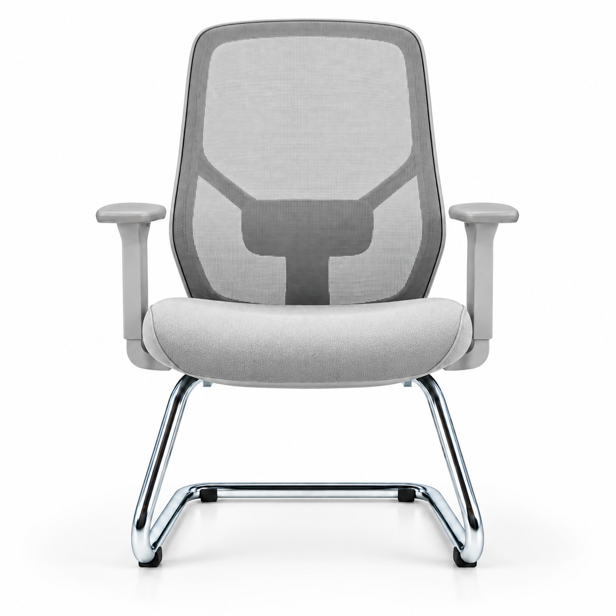Chaise Apple luge blanc – vue de face