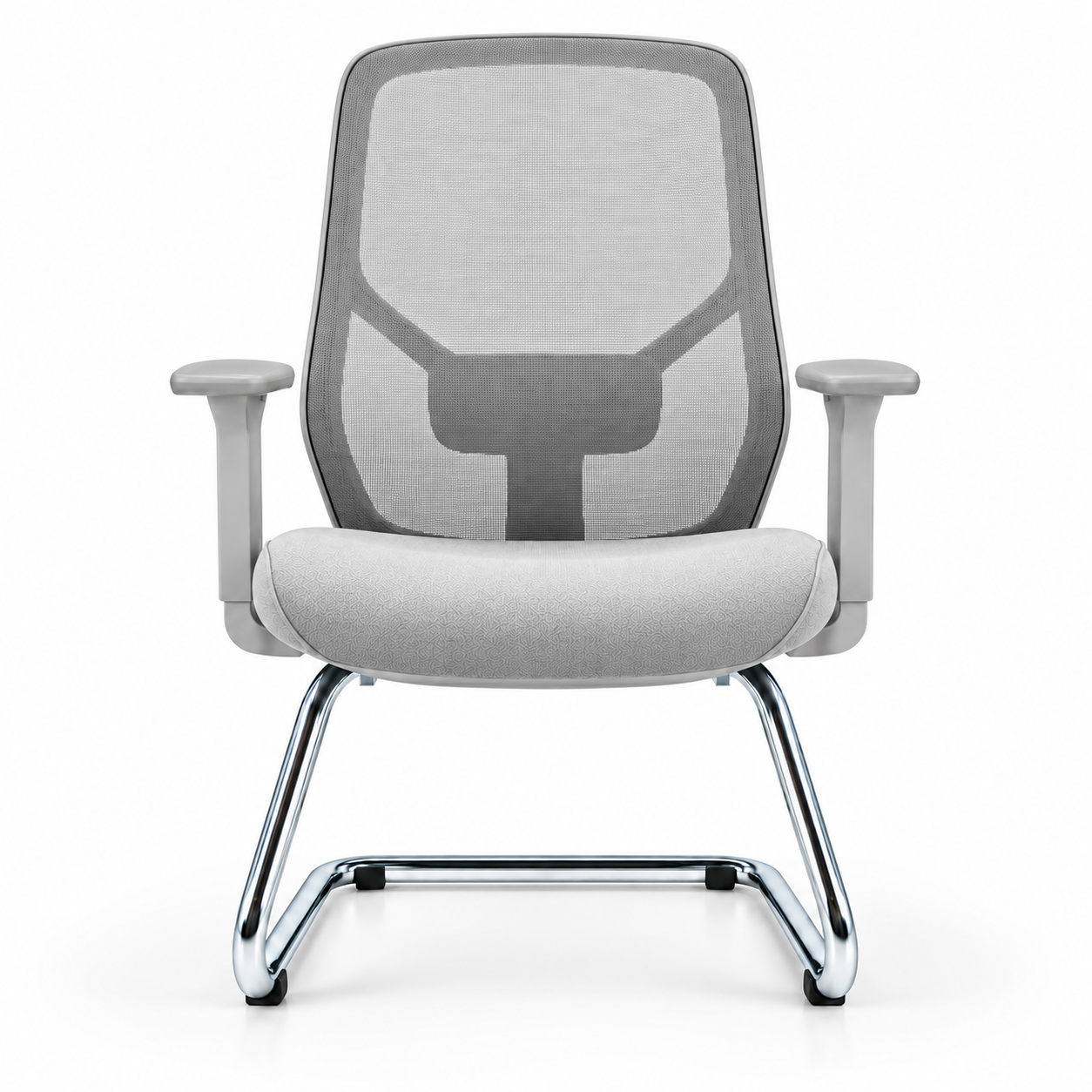 Chaise Apple luge blanc – vue de face