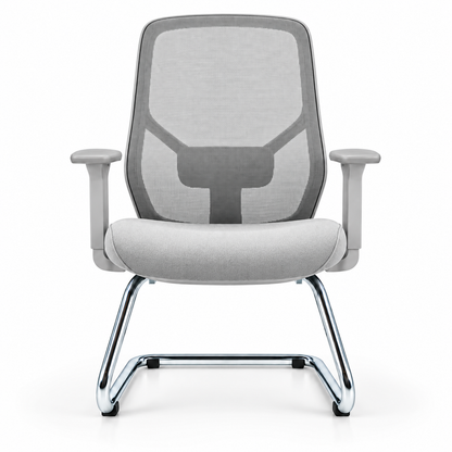 Chaise Apple luge blanc – vue de face