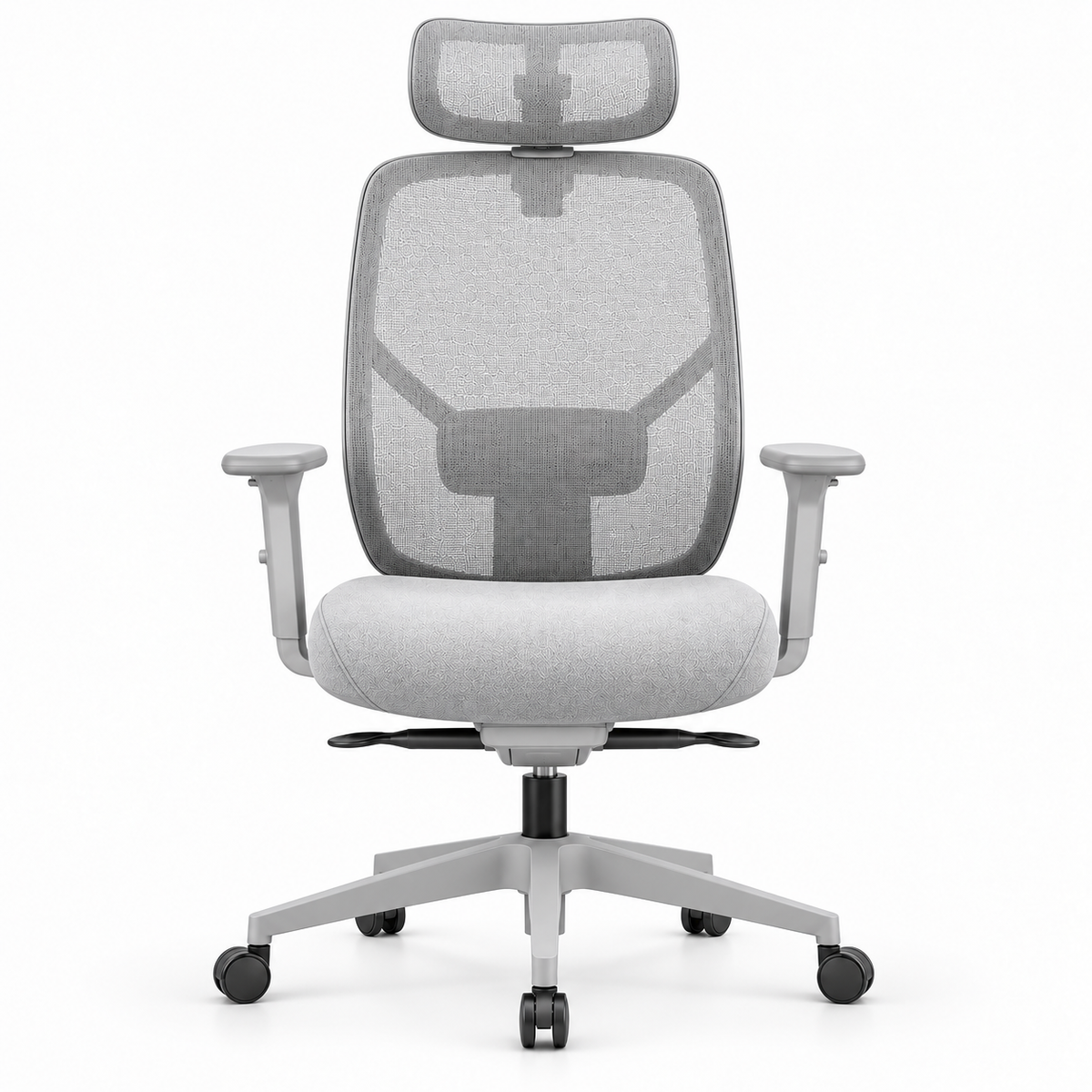 Chaise Apple président blanc – vue de face