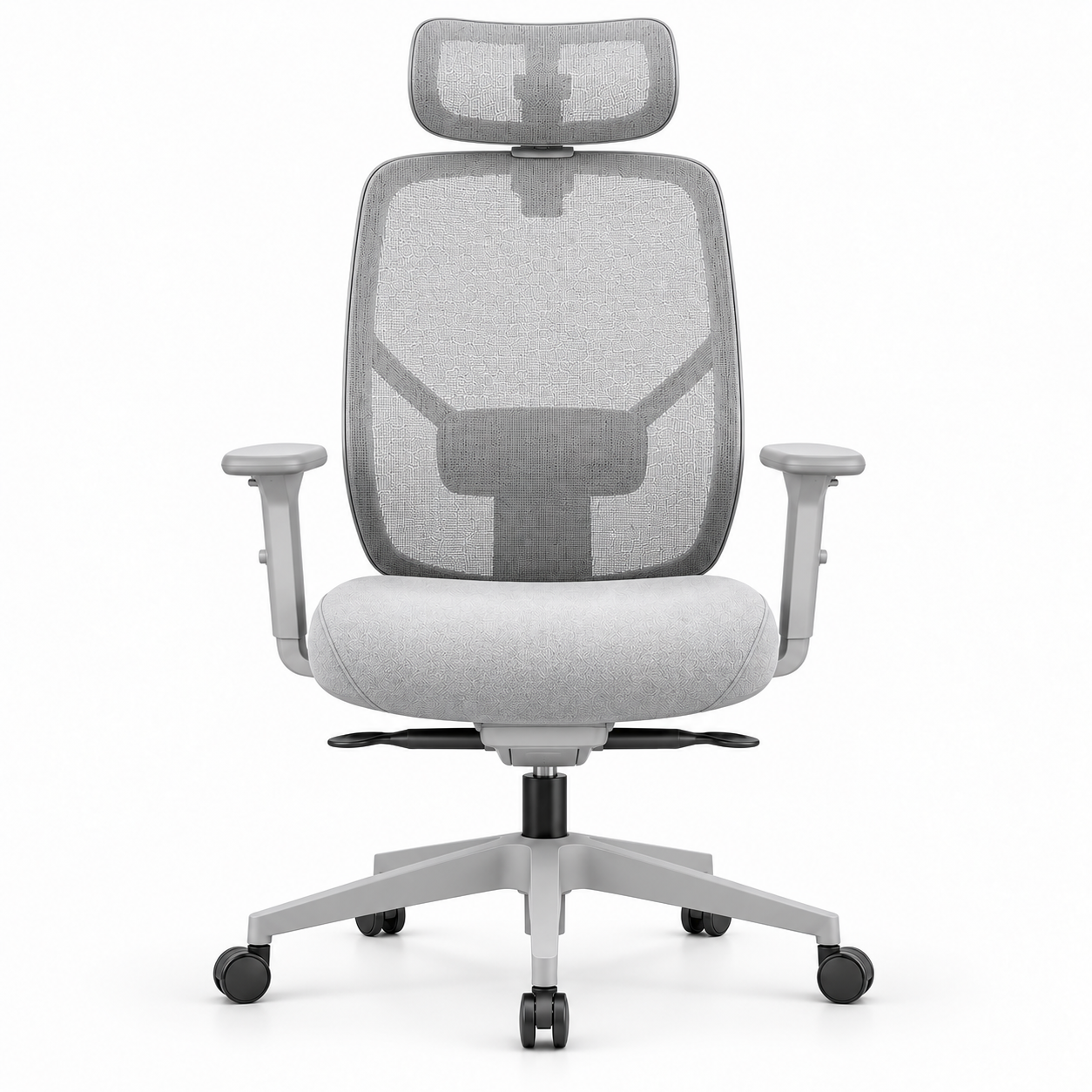 Chaise Apple président blanc – vue de face