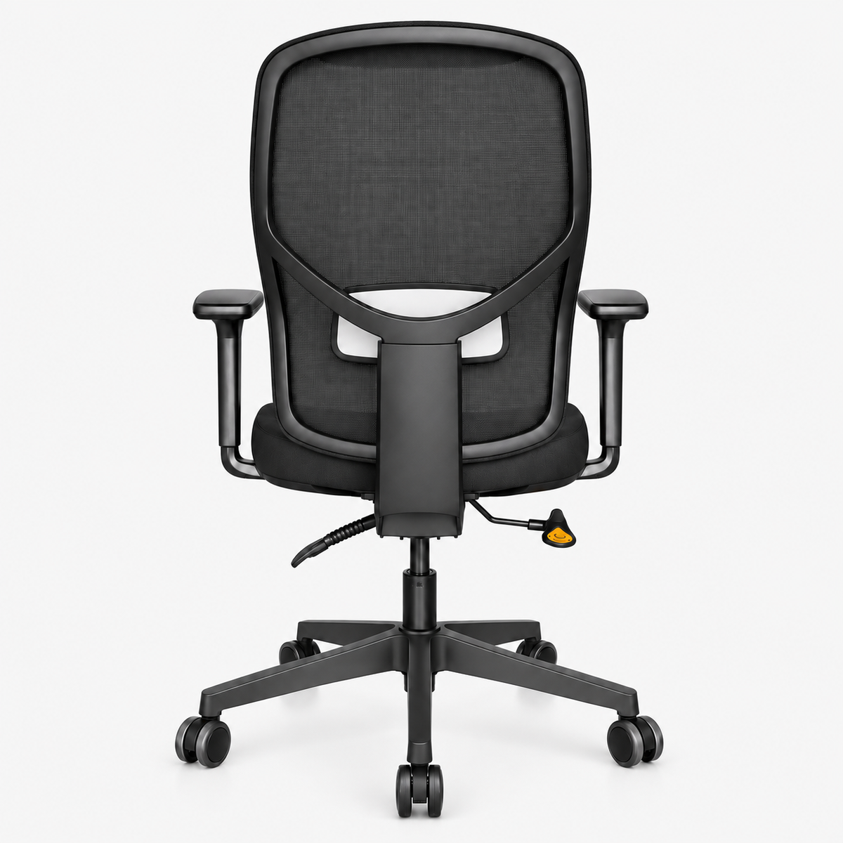 Chaise Apple Standard noire – vue arrière