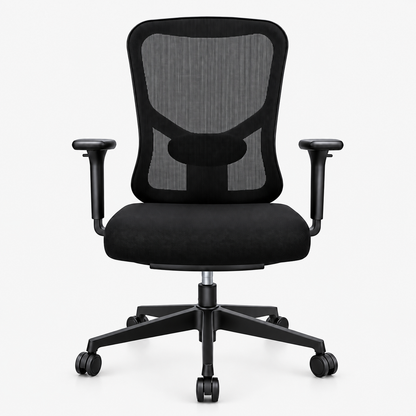 Chaise Sky Standard noire – vue de face